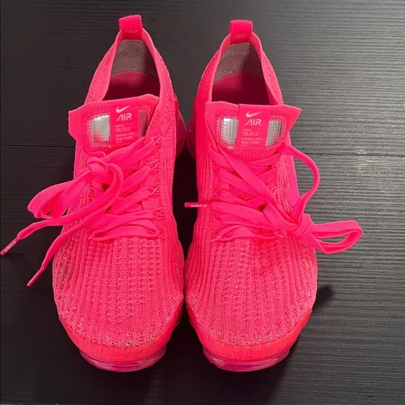 Nike Air Vapormax Flyknit 3 Pink Size 8 - Picture 1 of 9